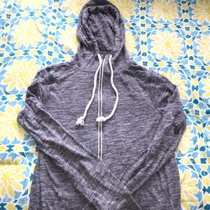 SO Perfect Gray Zip Up Hoodie